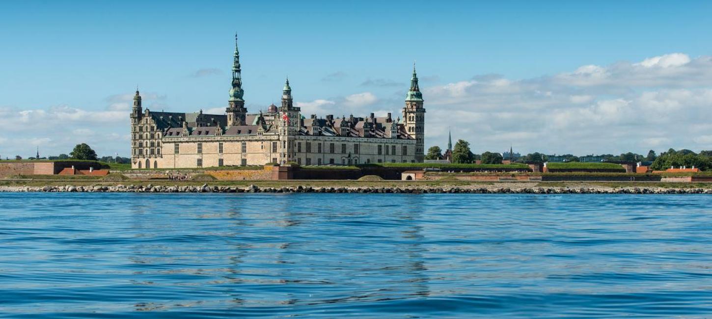 Missa inte mäktiga Kronborg Slott i Helsingör