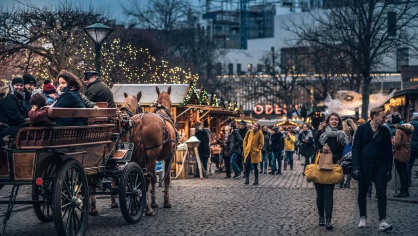 Julmarknad i Odense