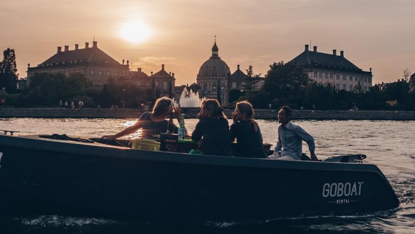 Se Köpenhamn från vattnet med en GoBoat