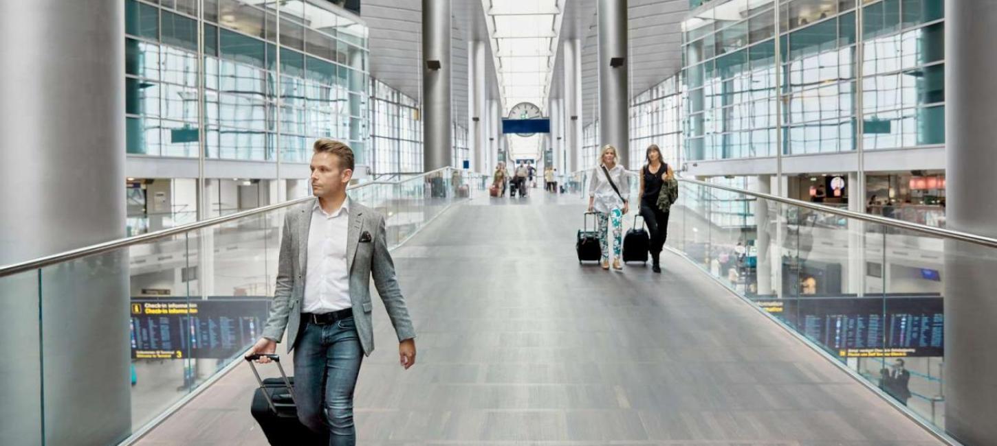 It's easy to get to and from Copenhagen Airport with public transport