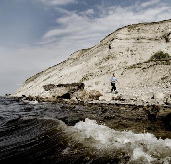 Wanderroute "Kystruten" auf der Insel Mors im dänischen Nordjütland