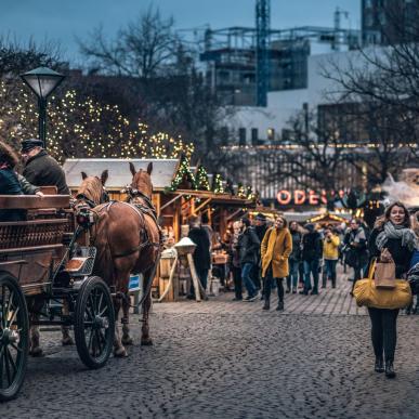 Julmarknad i Odense