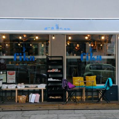 Cafe Fika, a vegetarian cafe in Aarhus, Denmark