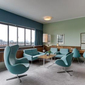 Arne Jacobsens ikoniska suite på Radisson Collection Royal Hotel i Köpenhamn