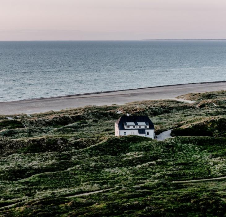 Svinkløv badehotel med utsikt over Vesterhavet